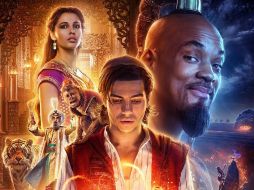 La producción protagonizada por Will Smith, Mena Massoud y Naomi Scott se estrenará el próximo 24 de mayo en cines. TWITTER / @disneyaladdin