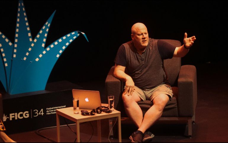 Scott confesó dijo que trabajar con Del Toro es muy interesante, pero muy arduo por lo perfeccionista que es el cineasta tapatío. EL INFORMADOR / G. Gallo