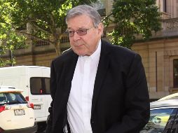 Pell fue acusado de cinco delitos de pederastia contra dos menores, en hechos ocurridos hace más de 20 años. AFP / ARCHIVO