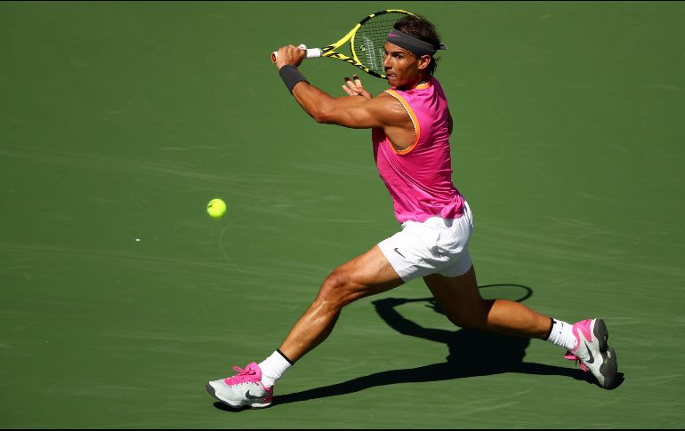 Nadal se medirá en octavos con el serbio Filip Krajinovic. AFP / C. Brunskill