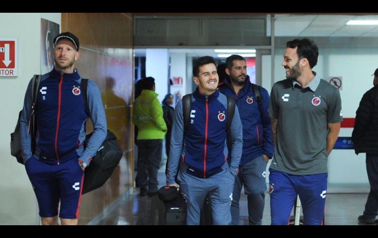 Veracruz arribó ayer a la ciudad fronteriza; sin embargo, deberán esperan a que el mal tiempo ceda. TWITTER / @ClubTiburones