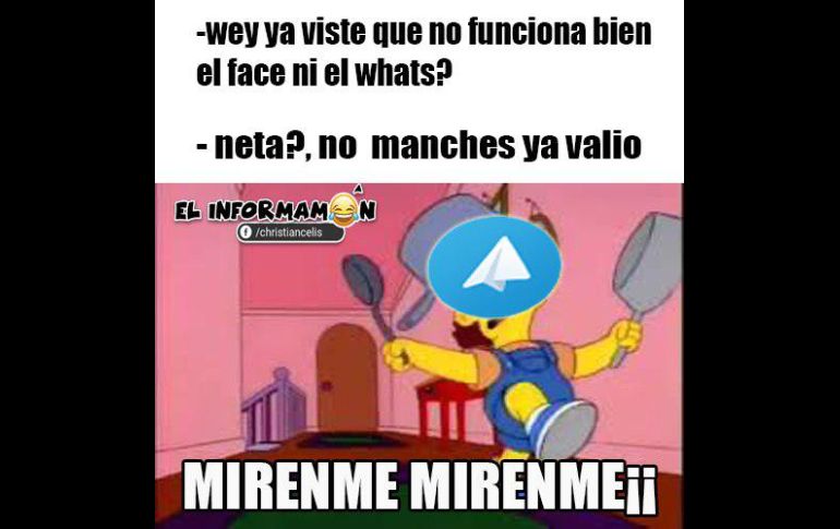 Memes para reírse de la caída de Facebook, Instagram y WhatsApp