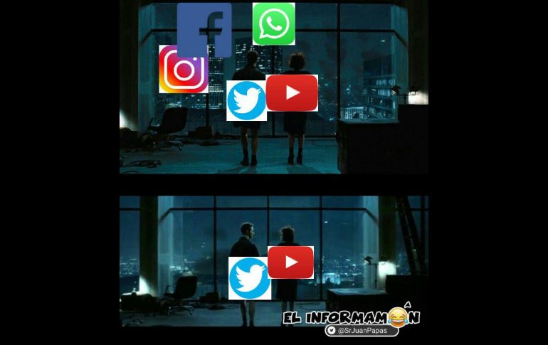 Memes para reírse de la caída de Facebook, Instagram y WhatsApp