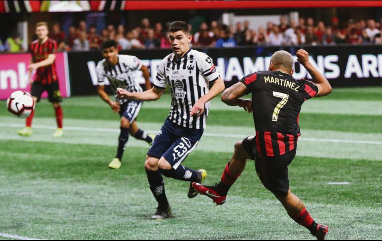 Josef Martínez marcó al 77’ para el Atlanta United, pero fue insuficiente y su equipo quedó eliminado a manos de Monterrey. AP