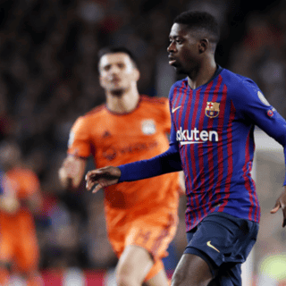Dembélé sufre una rotura muscular y será baja del Barcelona