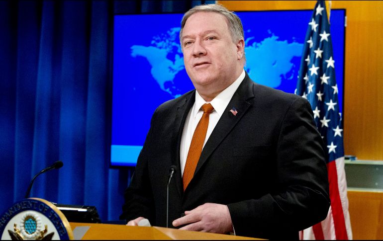 Pompeo indicó que los diplomáticos seguirán con su misión 