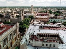 Aspecto del Centro Histórico de Mérida. NTX/ARCHIVO