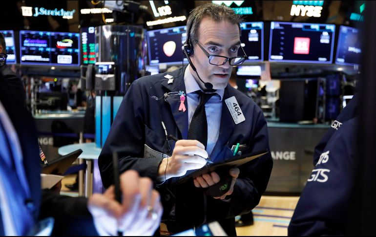 Por su parte, el NYSE Composite ganaba 32.74 puntos (0.26 por ciento) para situarse en 12 mil 692.90 unidades. AP / ARCHIVO