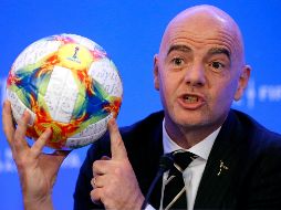 El presidente Gianni Infantino reveló que el Mundial femenino de Francia, del 7 de junio al 7 de julio, contará con videoarbitraje. AFP / R. Wise