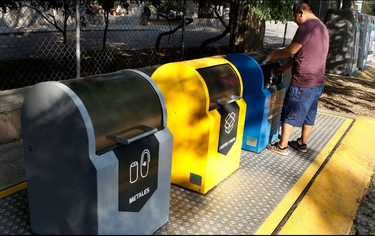 Los puntos limpios se comenzaron a  instalar en la ciudad de Guadalajara desde el 2016. EL INFORMADOR / ARCHIVO