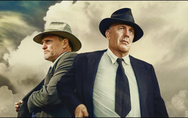 Kevin Costner y Woody Harrelson, protagonistas de “Emboscada final”. CORTESÍA / NETFLIX