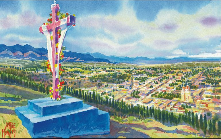 Un lugar tranquilo para caminar y disfrutar del paisaje mientras se degusta una nieve de nopal. ESPECIAL / J. Monroy