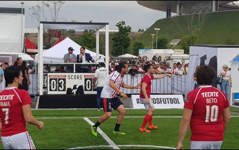 Con la rojiblanca siempre puesta. Reynoso disputa una 