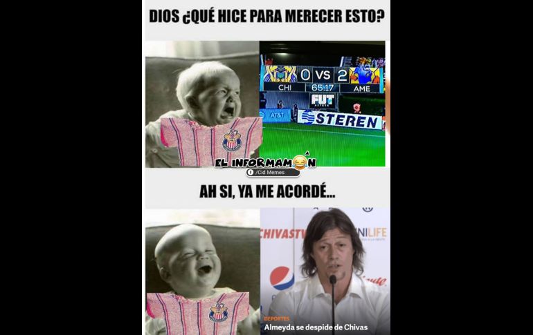Chivas vs América... Al menos nos quedan los memes