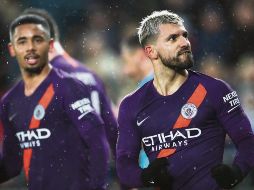 Sergio Agüero marcó dos goles. AP / N. Potts