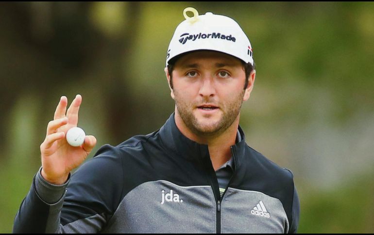 Con una ronda de 64 golpes, Jon Rahm es líder en Florida. AFP / G. Shamus