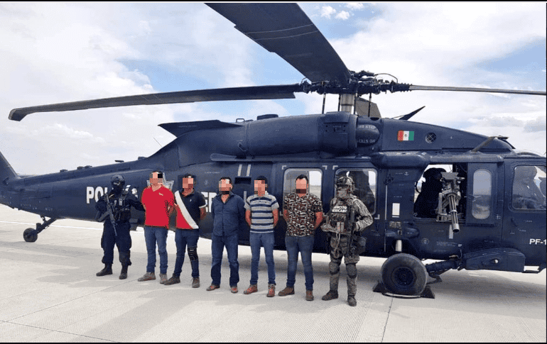 Además de Barajas Calvillo, habrían sido detenidas otras cinco personas. ESPECIAL