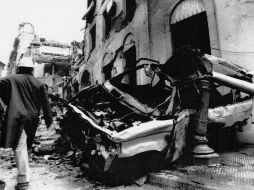 El 18 de marzo de 1992, un atacante suicida —presuntamente ligado a Hizbulah— hizo estallar una carga explosiva en la embaja israelí. EL INFORMADOR/Archivo