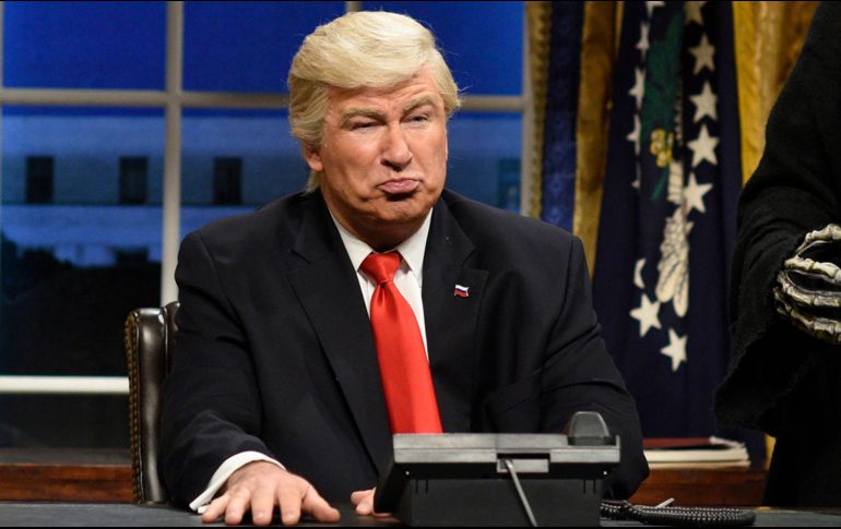Alec Baldwin a menudo hace una parodia de Trump en 
