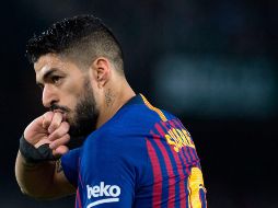 El jugador será baja para Uruguay debido a un esguince en el tobillo derecho. AFP / J. Guerrero