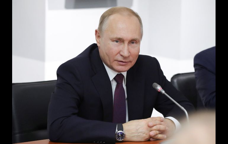 La publicación coincide con las celebraciones del quinto aniversario de la anexión rusa de la península ucraniana de Crimea, condenada por la comunidad internacional. EFE/ Y. Kadobno