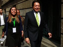 El diputado insistió en que con esta nueva reforma se defenderán los derechos de los trabajadores de la educación. NTX/F. Estrada