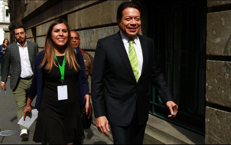 El diputado insistió en que con esta nueva reforma se defenderán los derechos de los trabajadores de la educación. NTX/F. Estrada