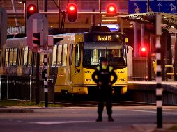 La agresión se produjo cuando el sospechoso sacó una pistola y comenzó a disparar contra una mujer que viajaba con él. AFP/J. Thys