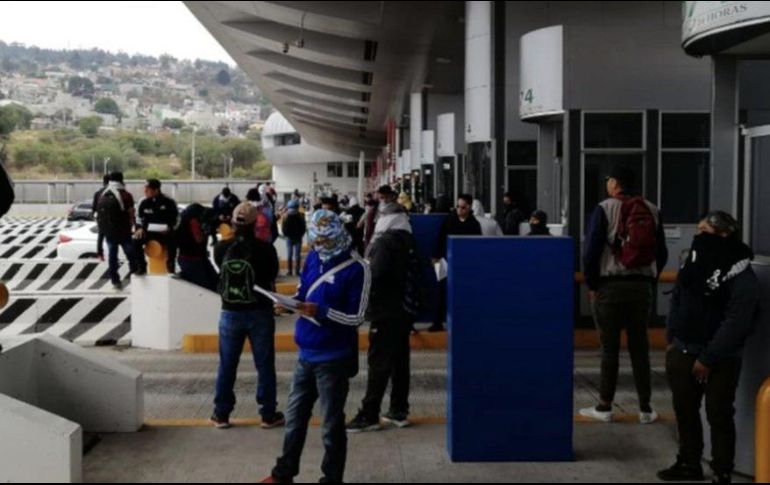 Presuntos normalistas de la Escuela Rural 