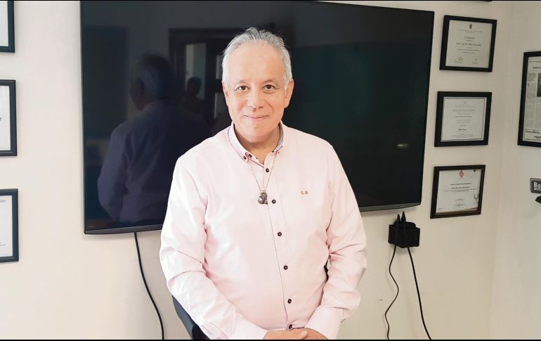 José Luis de Alba explicó que con el evento se busca que los empresarios se atrevan a hacer innovación abierta. EL INFORMADOR/A. Gallegos