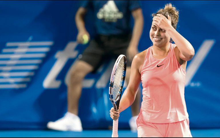 Renata Zarazúa destaca como la mejor tenista mexicana en la actualidad, al ocupar el casillero 241 en el ranking de la WTA. MEXSPORT