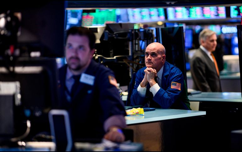 El NYSE Composite sube 59.18 puntos, al colocarse en 12 mil 840.60 unidades; en tanto el Standard & Poor´s 500 muestra un alza de 12.12 puntos, al operar en dos mil 845.06 unidades. AFP / J. Eisele