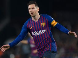Messi acumula 29 goles con su equipo, lo que lo posiciona como número uno por arriba del francés Kylian Mbappé, quien suma 26 anotaciones con el PSG. AFP / ARCHIVO