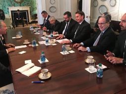 Bolsonaro se entrevistó con Almagro en el marco de una gira que realiza por Estados Unidos. TWITTER / @Almagro_OEA2015