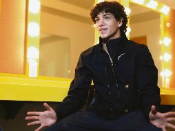 El bailarín, durante un descanso en el rodaje de la cinta “El rey del mundo”. EFE