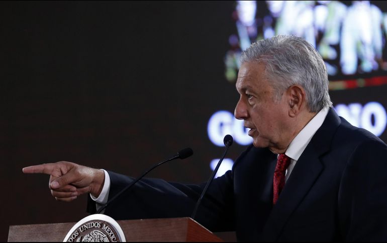 Durante su conferencia de prensa, López Obrador explicó que el reforzamiento se debe a que ya no hay delegaciones federales en los estados. NTX / A. Monroy