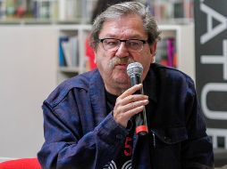 El director del Fondo de Cultura Económica, Paco Ignacio Taibo II, ofreció una charla con motivo de sus 62 días al frente de esa casa editorial. NTX/A. Rodríguez