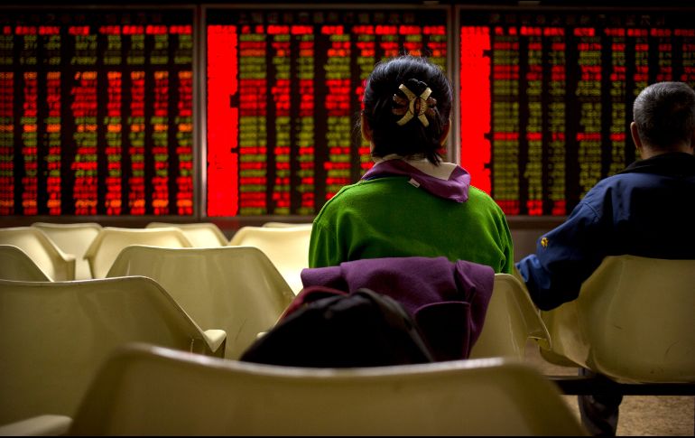 Agunas emisoras que contribuyeron al avance de la plaza bursátil fueron Industrias Peñoles, Vista Oil & Gas y Bio Pappel. AP/M. Shiefelbein