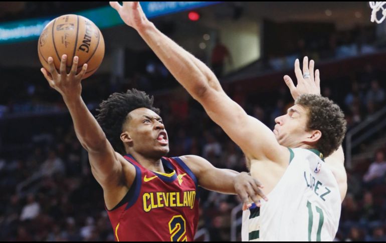 Colin Sexton (#2) ha dado grandes actuaciones como novato con los Cavaliers. AP / T. Dejak