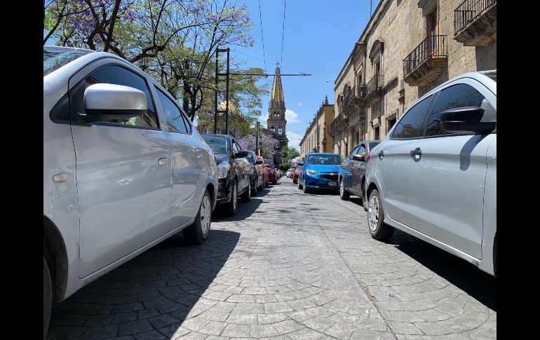 Los manifestantes contemplan dejar de circular pues tienen miedo de que les retiren sus vehículos de circulación por el inclumplimiento de la empresa. EL INFORMADOR/ J. Alcaraz