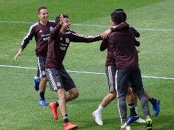 Los jugadores mexicanos cerraron su preparación en una atmósfera inmejorable. CORTESÍA/Selección Mexicana