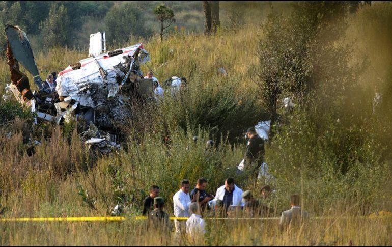 La investigación realizada de manera local se contrastará con la hecha por la Fiscalía General de la Republica para corroborar los motivos que derivaron en el desplome del helicóptero. EFE / ARCHIVO