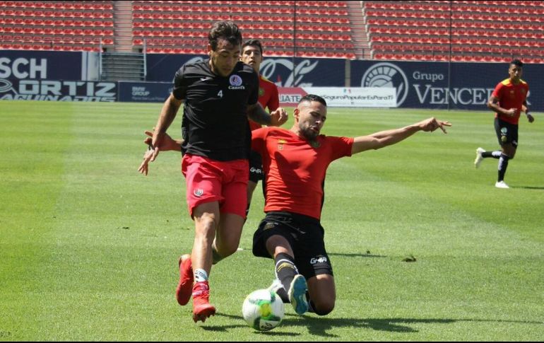 Los goles del partido caen en el último de los cuatro tiempos de 35 minutos que se disputaron. TWITTER/@AtletideSanLuis