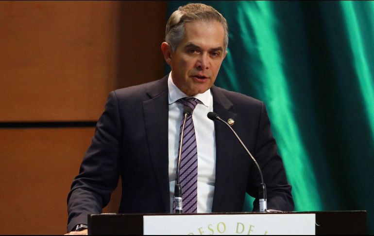 Mancera señala que los elementos con los que contará la Guardia nacional al inicio atenderían sólo circunstancias o incidencias que se generan día a día