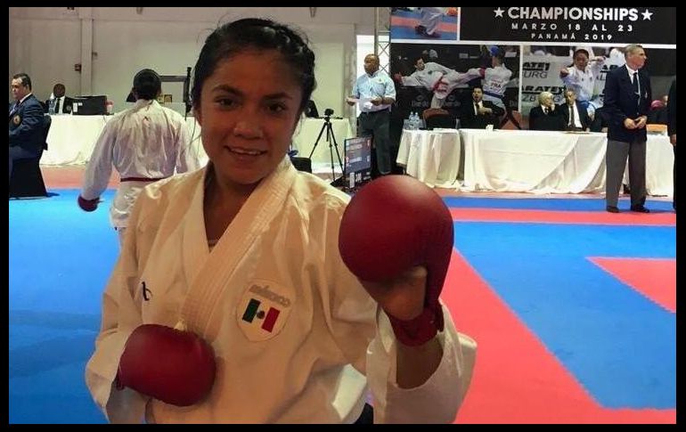 Hernández, de 28 años, ya está clasificada a los Panamericanos de Lima 2019. TWITTER/@CONADE