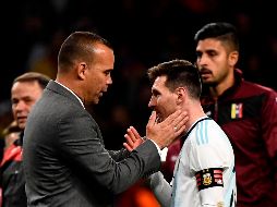 El futuro de Dudamel (I) será decidido en los próximos días por funcionarios de la Federeación Venezolana. AFP/P. Marcou