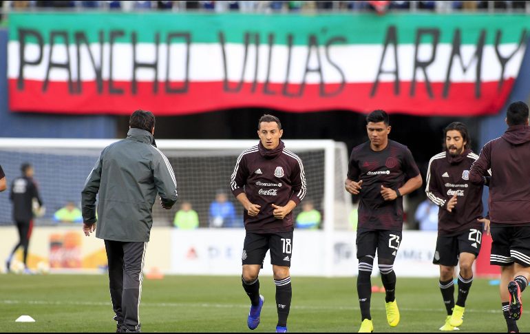 Andrés Guardado (C), del Betis, forma parte de la primera alineación de la nueva era del Tri. MEXSPORT/V. Posadas