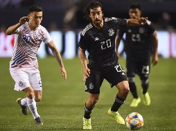 El tamaulipeco fue titular ayer viernes en la primera alineación de Gerardo 