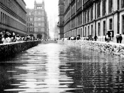 Acequia de Roldán. Por el Centro Histórico de la Ciudad de México alguna vez navegaron canoas con alimentos y mercancías para los habitantes. EL UNIVERSAL