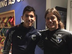 Zaldívar (I) y Almeyda (D) se coronaron campeones de Liga en Chivas en el 2017. TWITTER/@peladoalmeyda